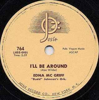 Josie Label-I'll Be Around-1954