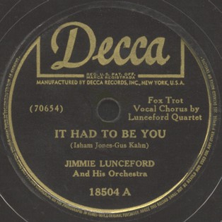Decca Label-Lunceford Quartet-1942