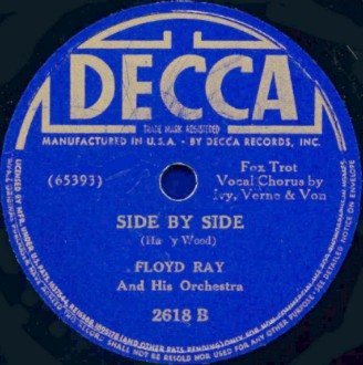 Decca 2618 B Label