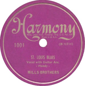 Harmony Label-St. Louis Blues-1949