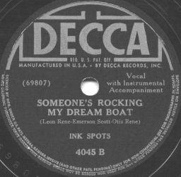 Decca Label-Ink Spots