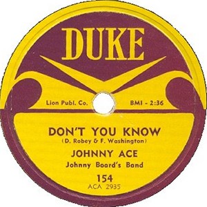 Duke Label-Don't You Know-1955