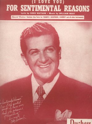 Eddy Howard Sheet Music For 'Sentimental Reasons'