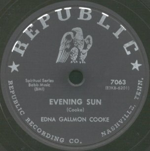 Republic Label-Edna Gallmon Cooke-1953