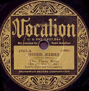 Vocalion Label-The Three Keys-1933
