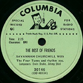 Columbia Label-The Best Of Friends