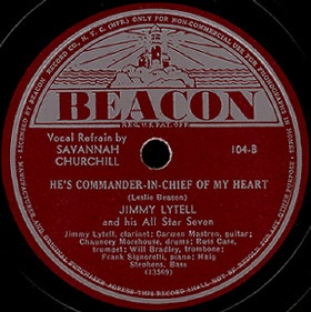 Beacon Label-He's Commander-In-Chief Of My Heart