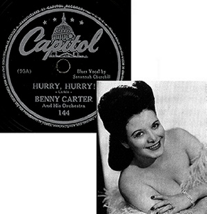 Capitol Label 'Hurry Hurry' with Savannah Photo