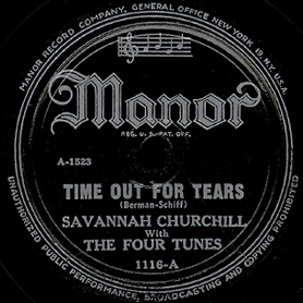 Manor Label-Time Out For Tears
