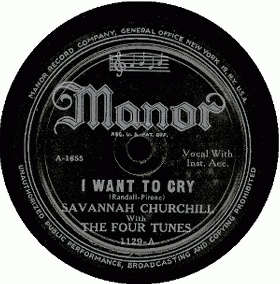 Manor Label-I Want To Cry